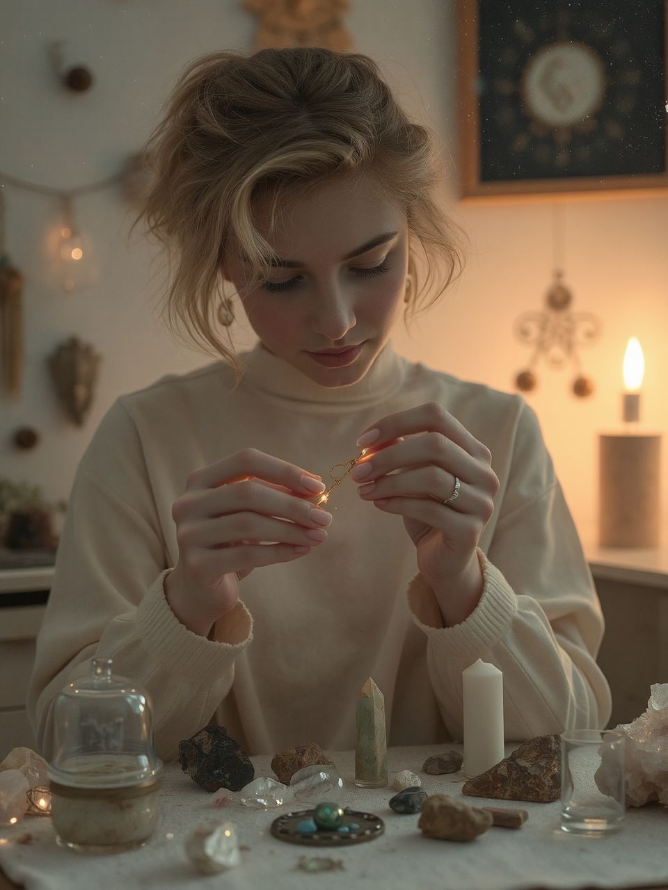 A biztosítótű védelmet nyújt a negatív energiák ellen.