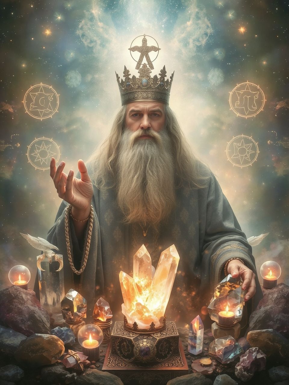 A főpap a spirituális tanítások őrzője és közvetítője.