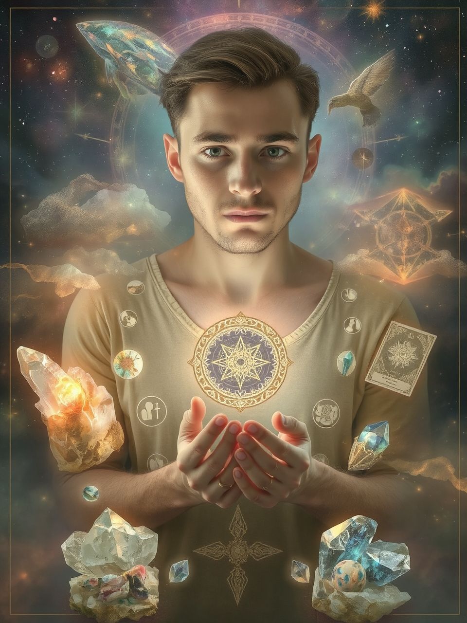Az amulett védelmet nyújt a negatív energiák ellen.