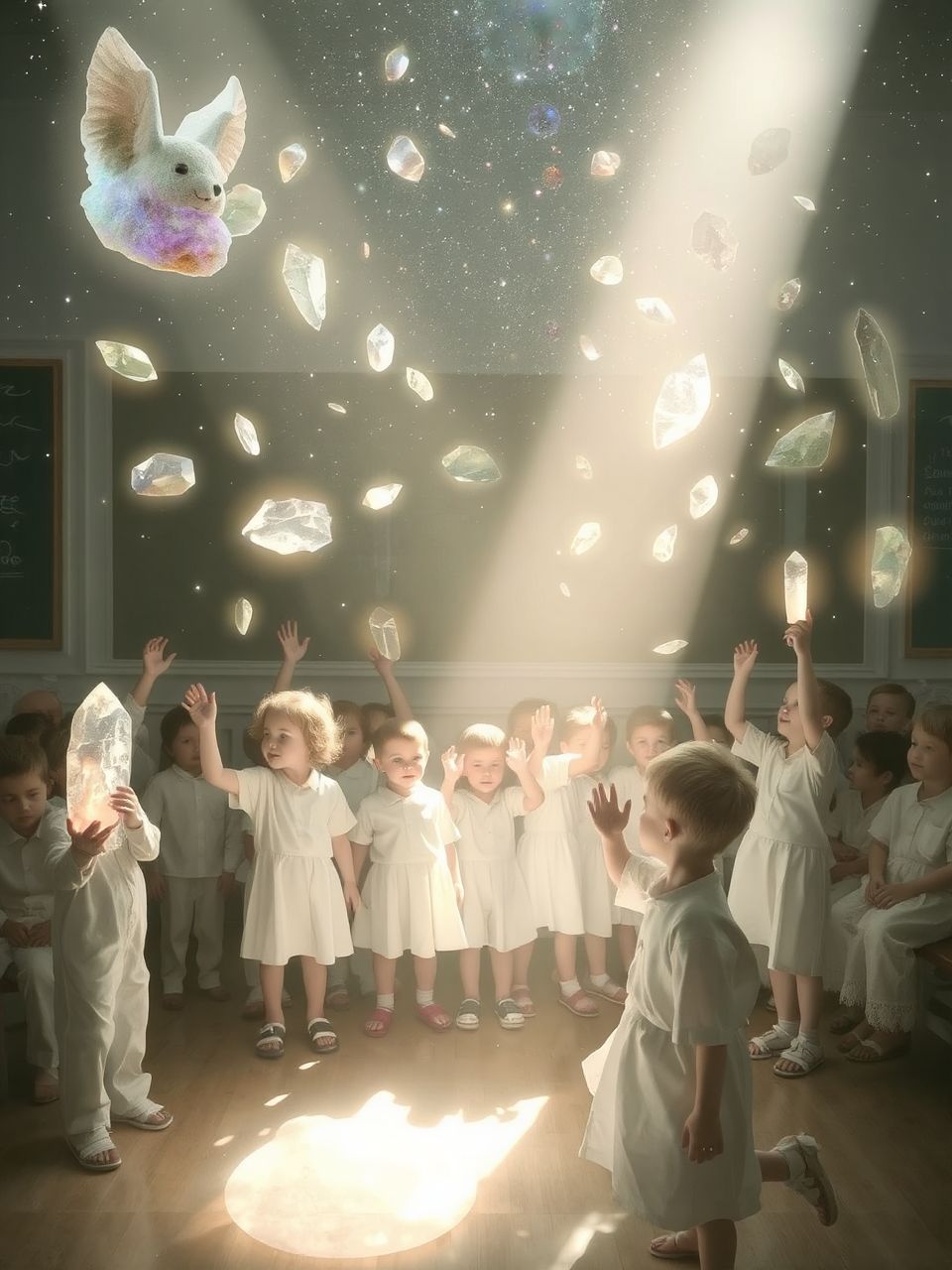 Az iskola segíti a gyerekek tudatosságának fejlődését.