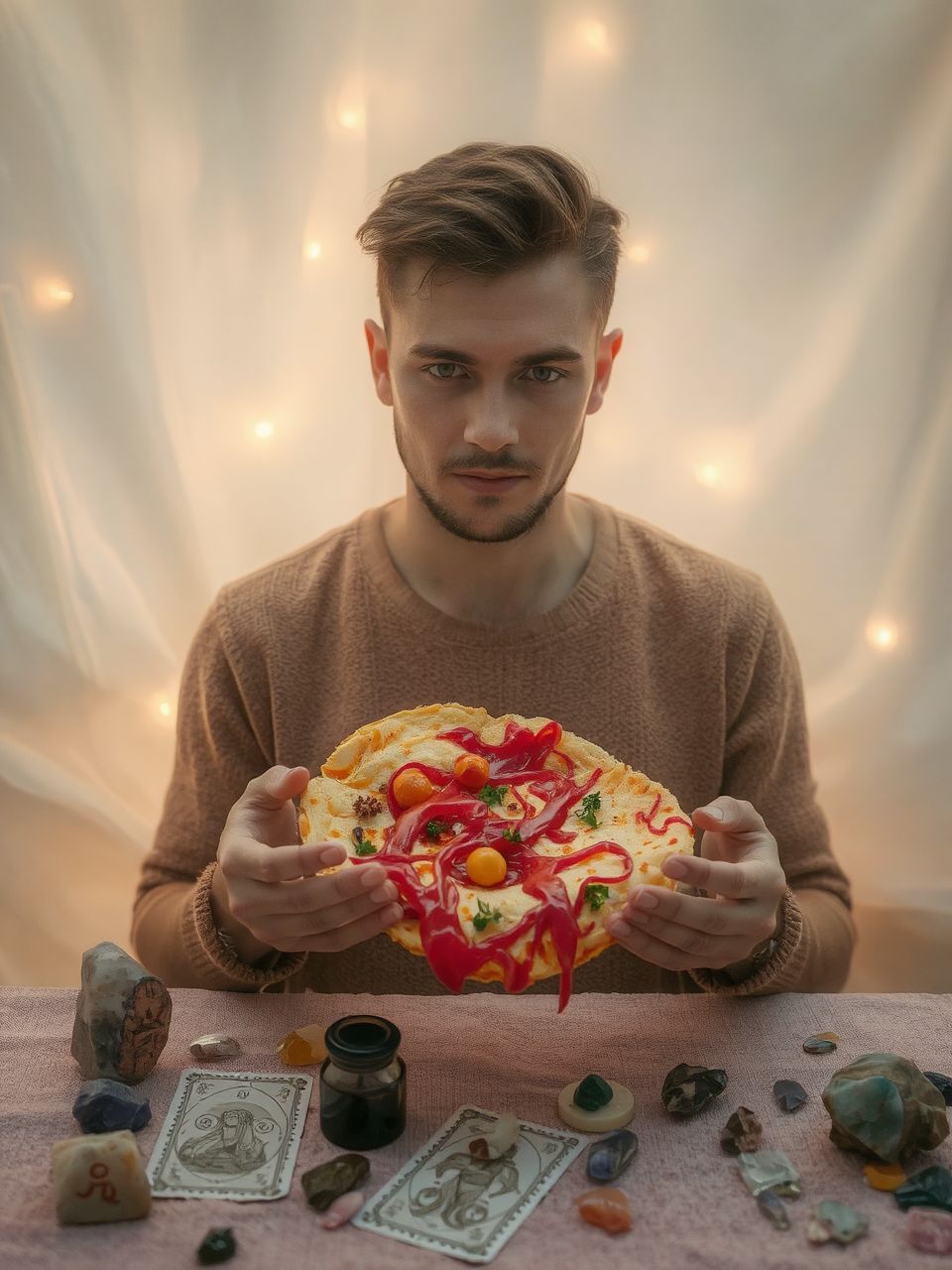 Az omlett gazdag fehérjeforrás, önellátás szimbóluma.