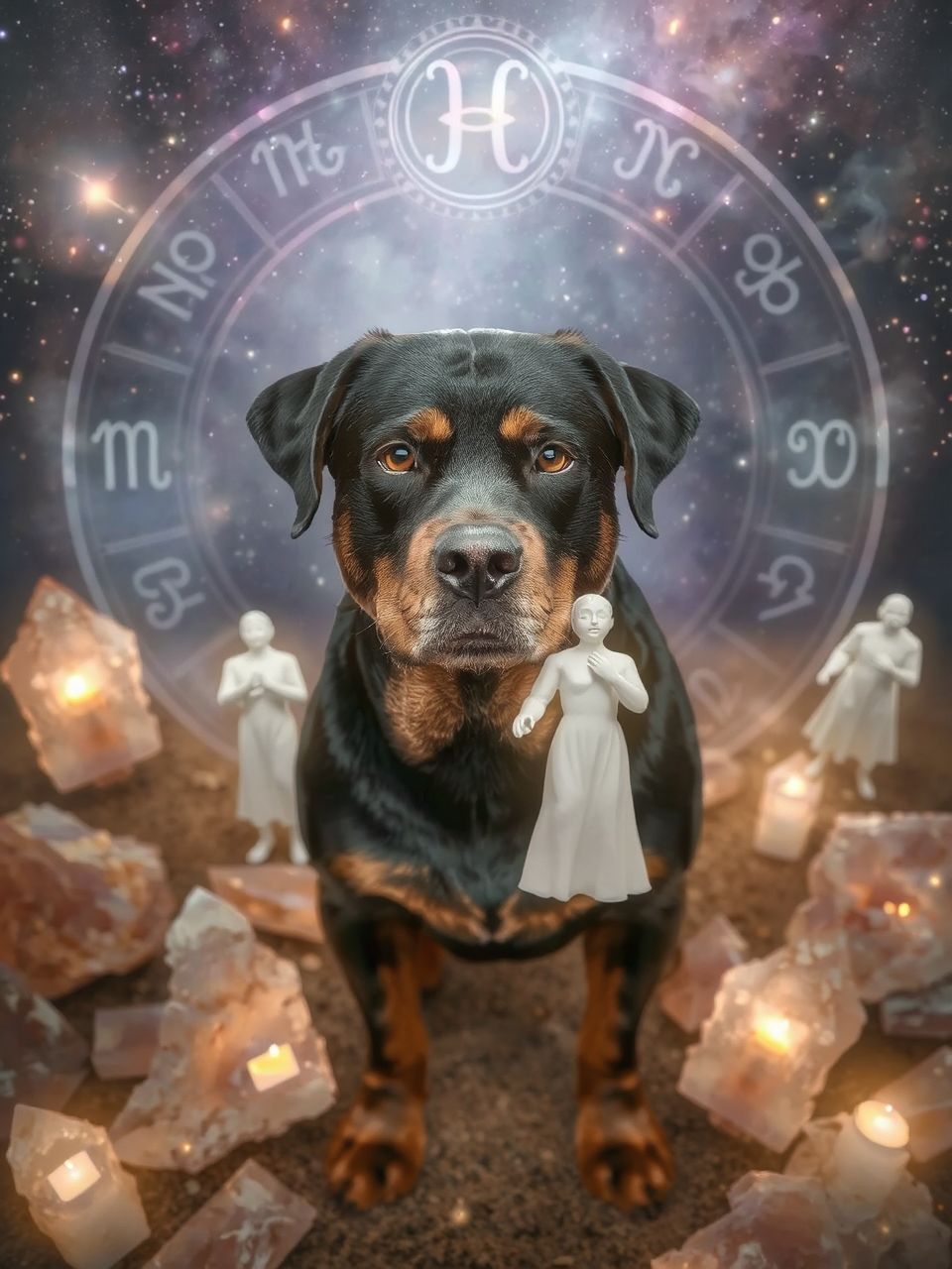 A Rottweiler hűsége biztonságérzetet ad az álmokban.