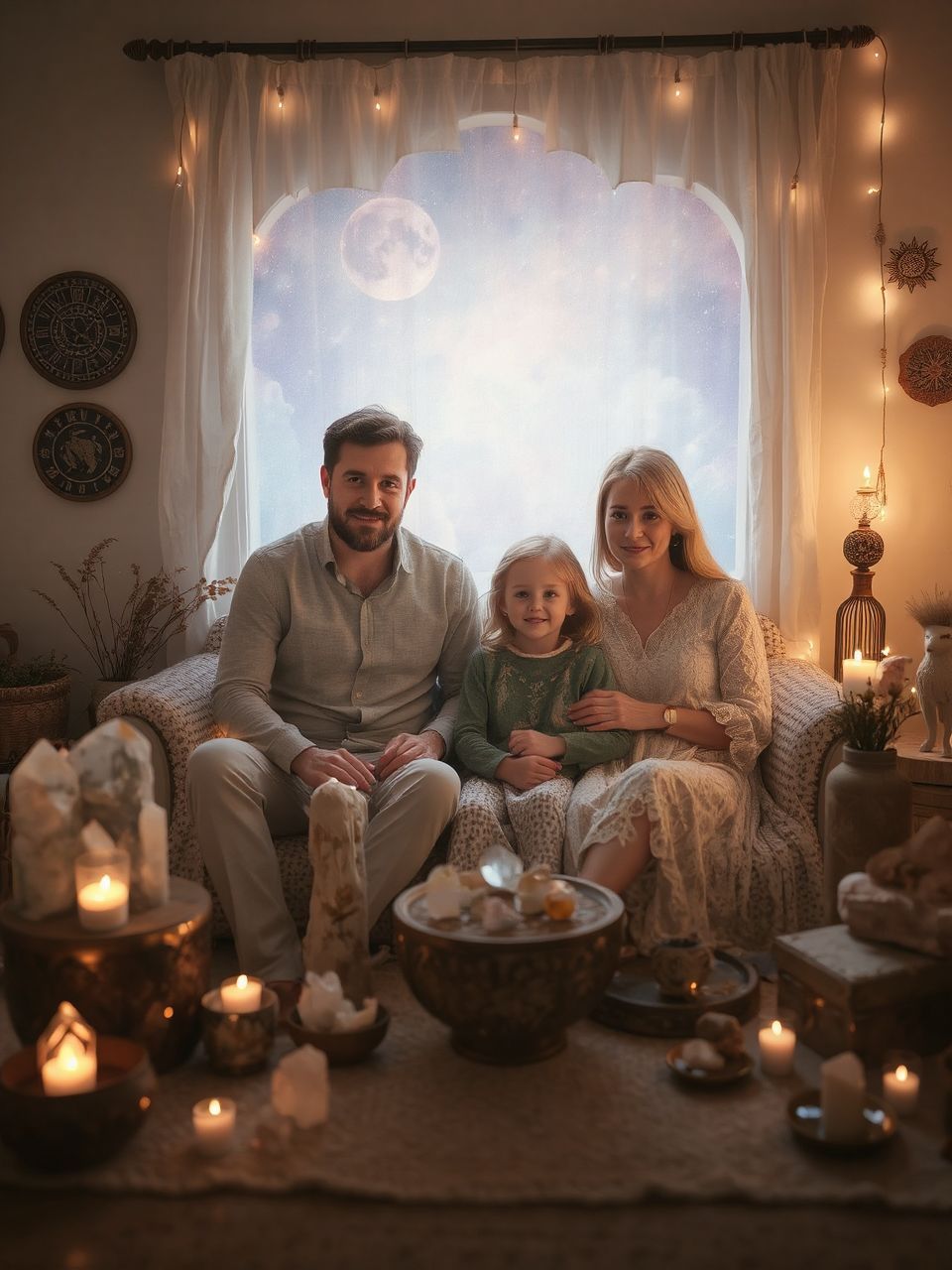 A Neptunusz álom és segítőkészség otthoni légkört teremt.