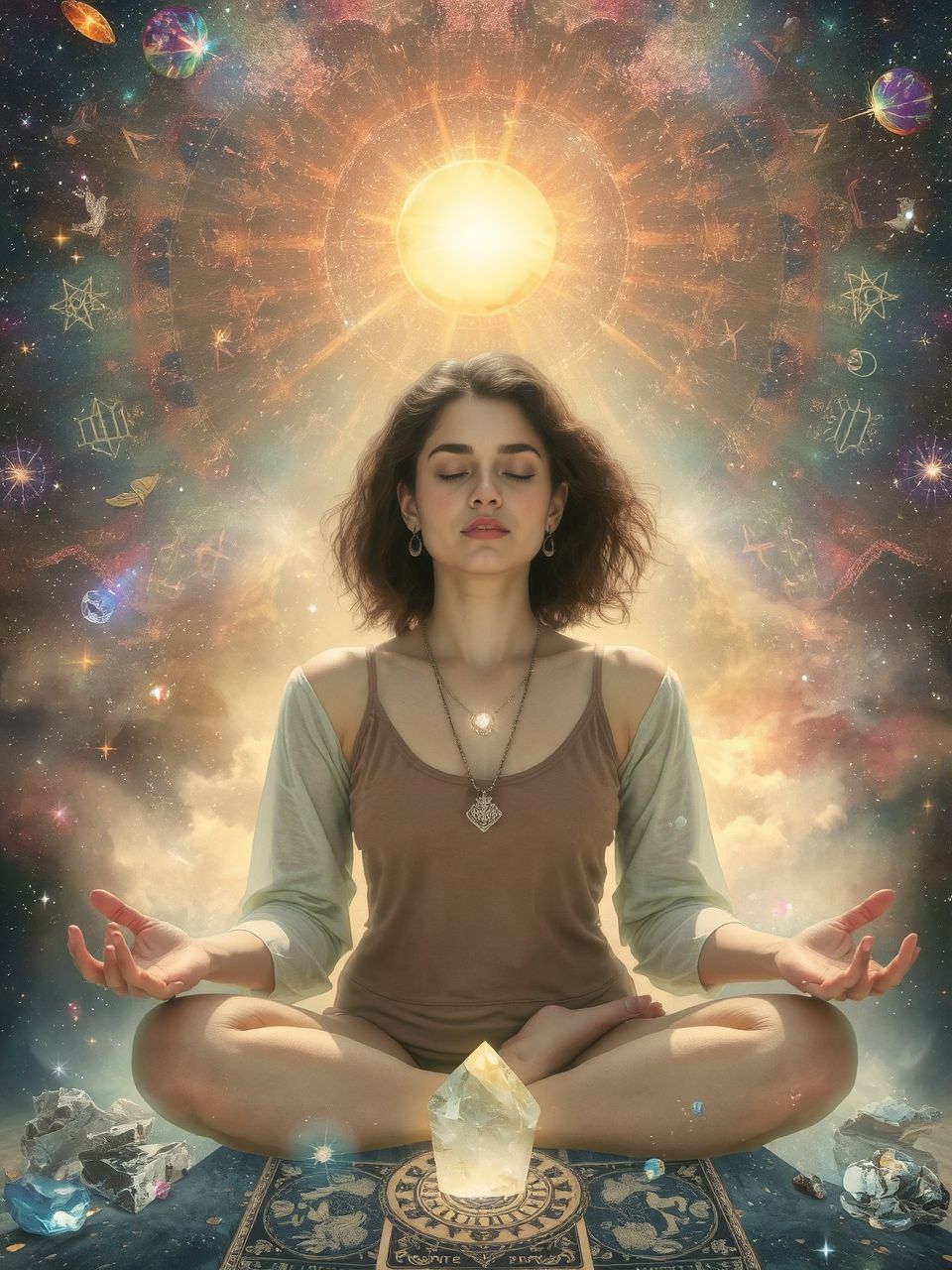 A nap szimbóluma: élet, energia és kreatív inspiráció.