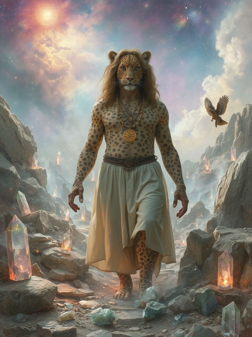 A leopárd energiája kiegyensúlyozza a gyorsaságot és a kitartást.