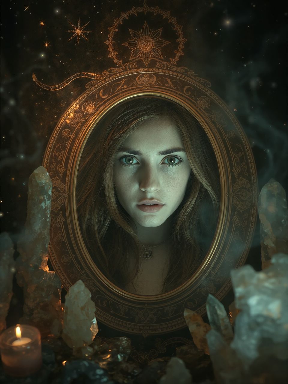 Éjjel a tükörbe nézés szellemeket vonzhat magával.