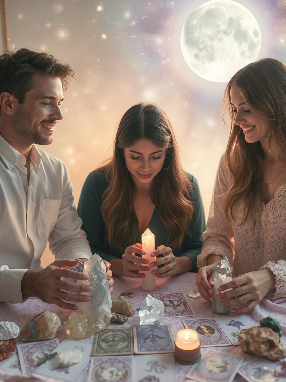 Az újhold rituáléja magában foglalja a tiszta szándékot.