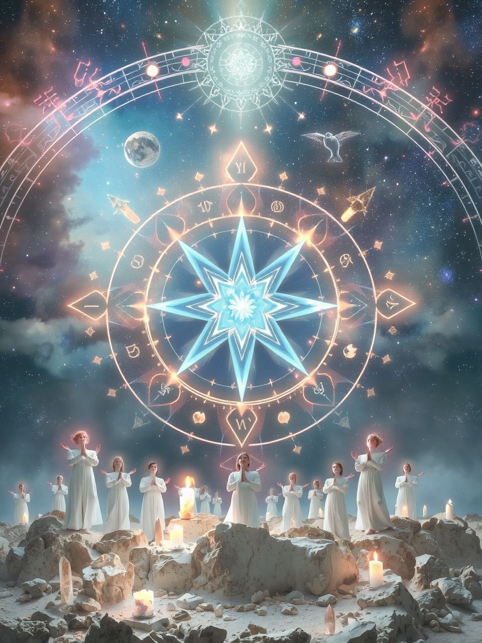 A kilencágú csillag a bábí-bahá’í hit központi szimbóluma.