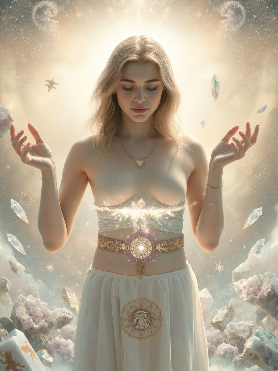 Az öv elvesztése szimbolizálhatja a belső szorongást.