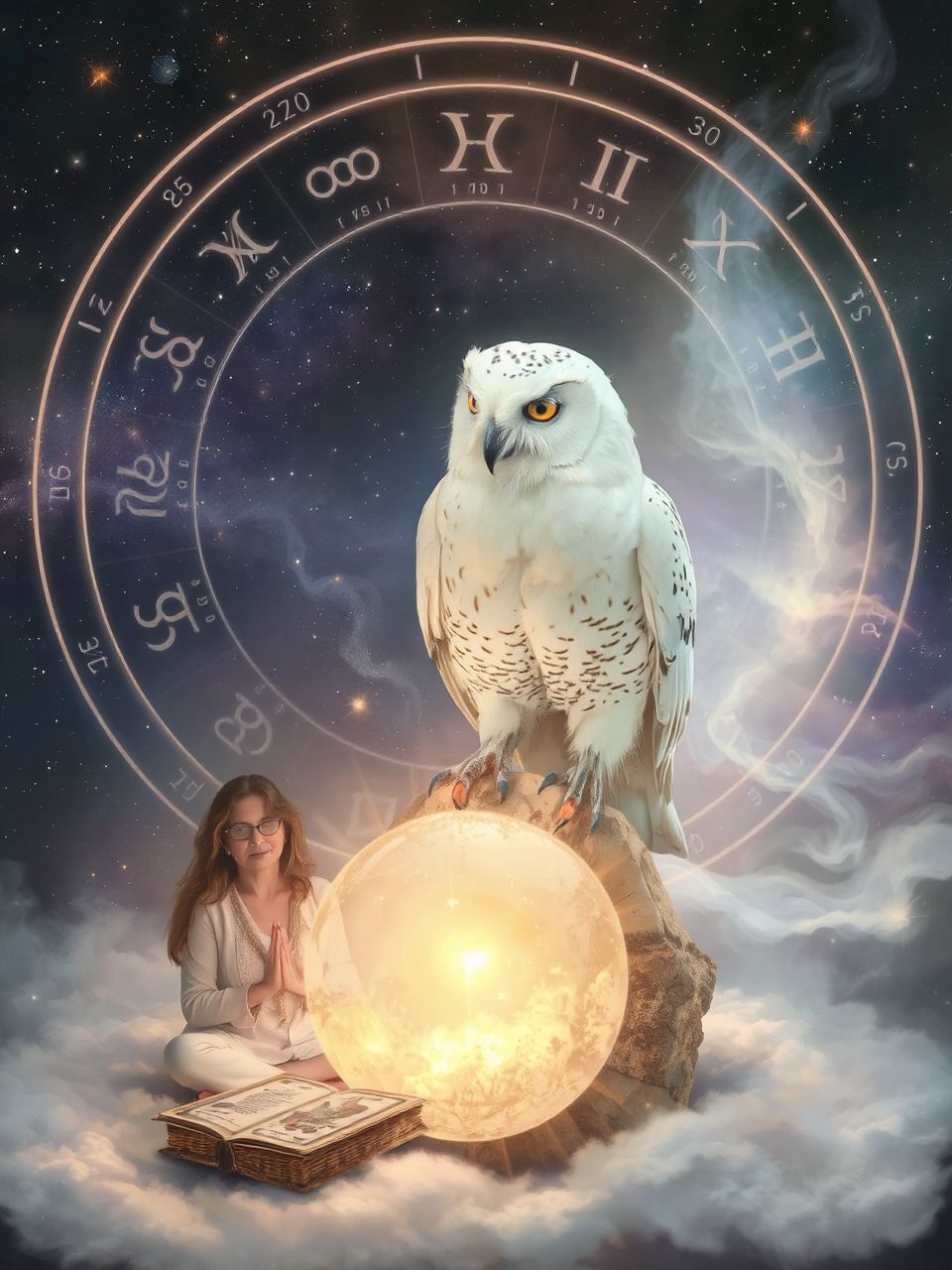 A bagoly energiája a csendes megfigyelésben rejlik.