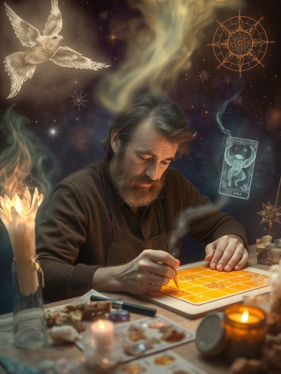 A méhviasz rajzolás segít a belső béke megtalálásában.