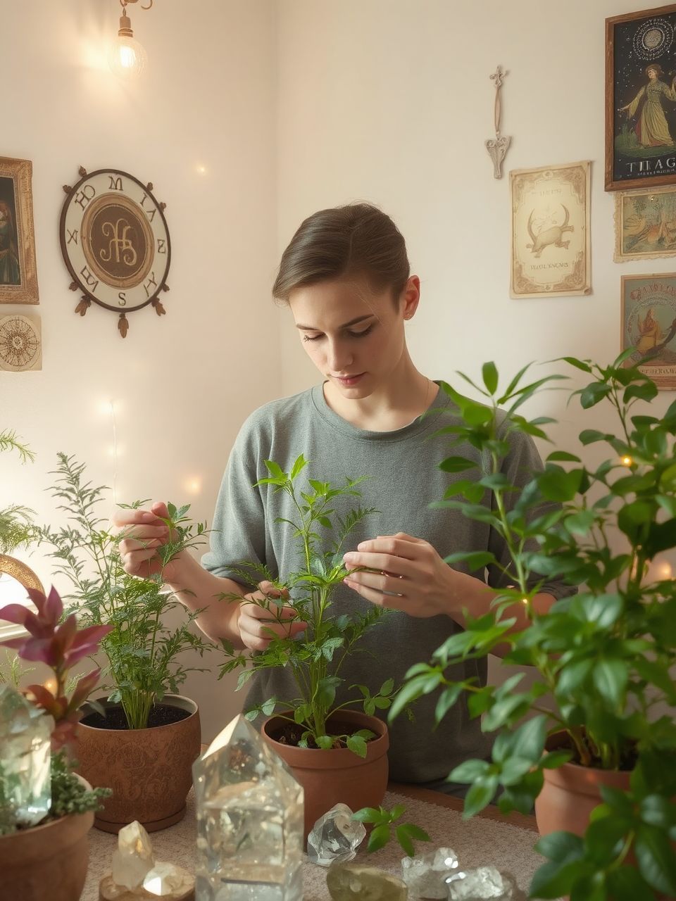 A növényi védelem segíthet a boldogság vonzásában.