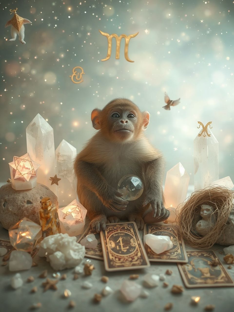 A majom a tudattalan vágyak kifejeződése lehet.