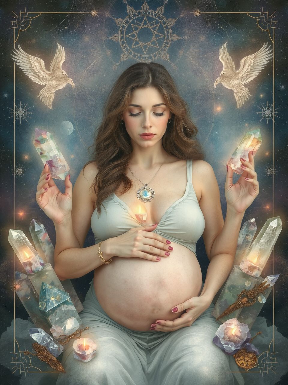 A Földanya energiája erősíti a várandósság spirituális kapcsolatát.