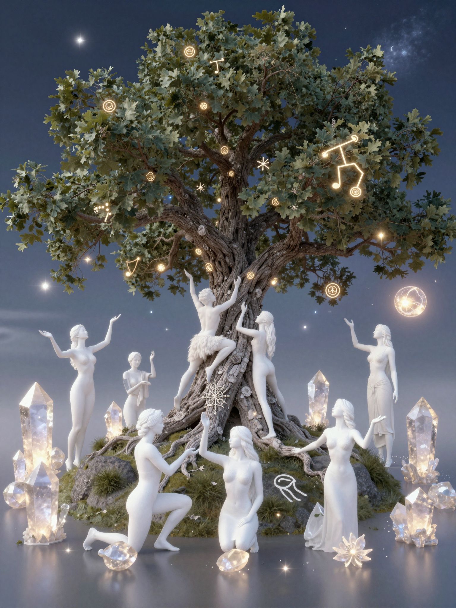 A tölgyfa a kelta mitológiában bölcsességet és bátorságot szimbolizál.