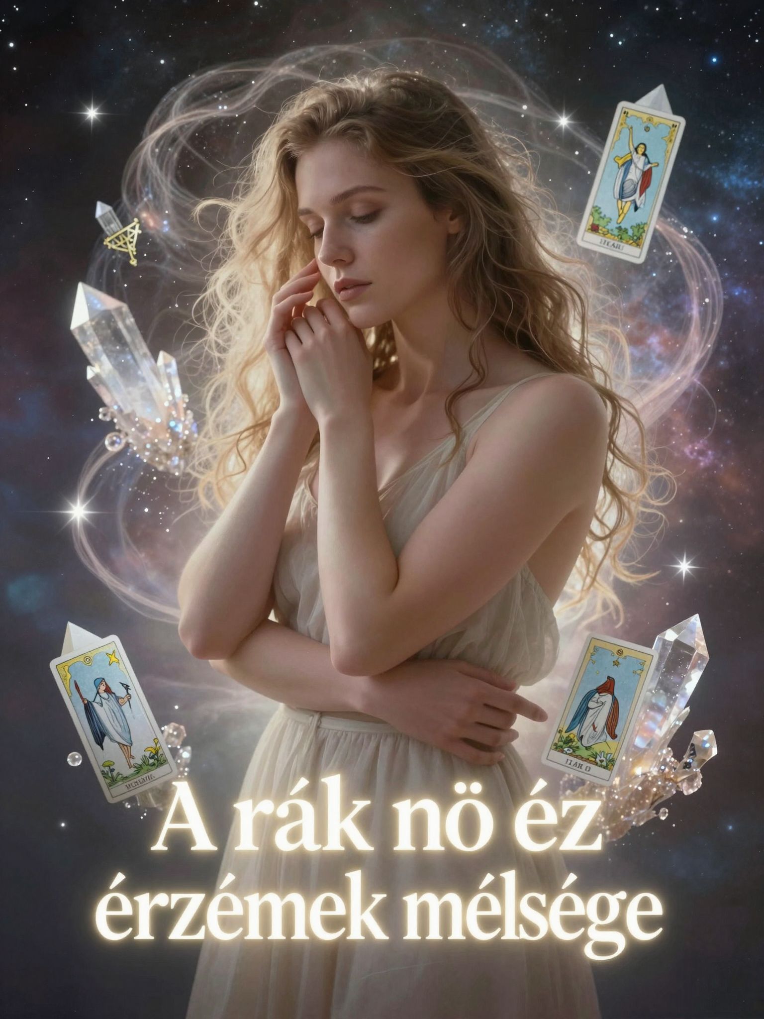 A rák nő rendkívül érzékeny és intuitív érzelmek terén.