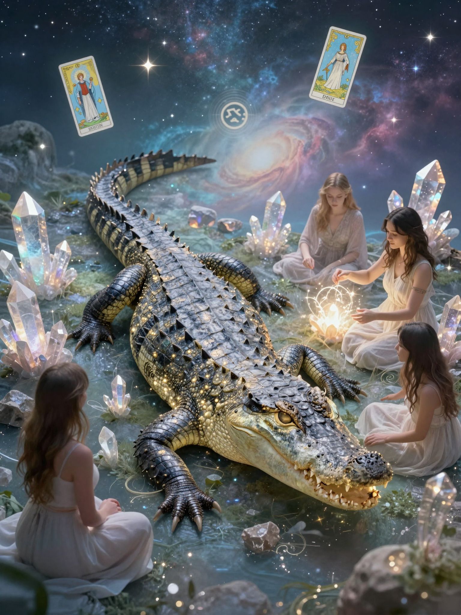 Az aligátor álombeli megjelenése a rejtett félelmeket jelzi.