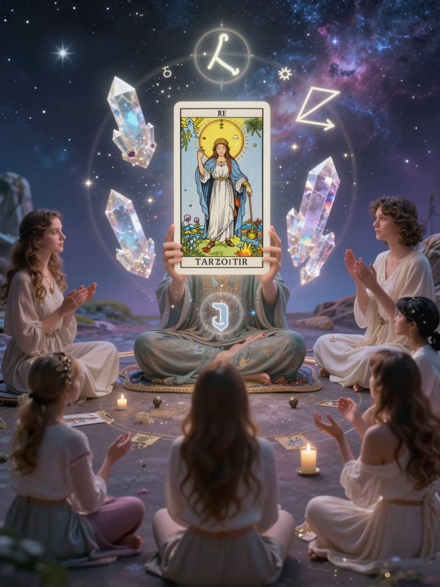 Az intuíció kulcsszerepet játszik a tarot szimbolikájában.