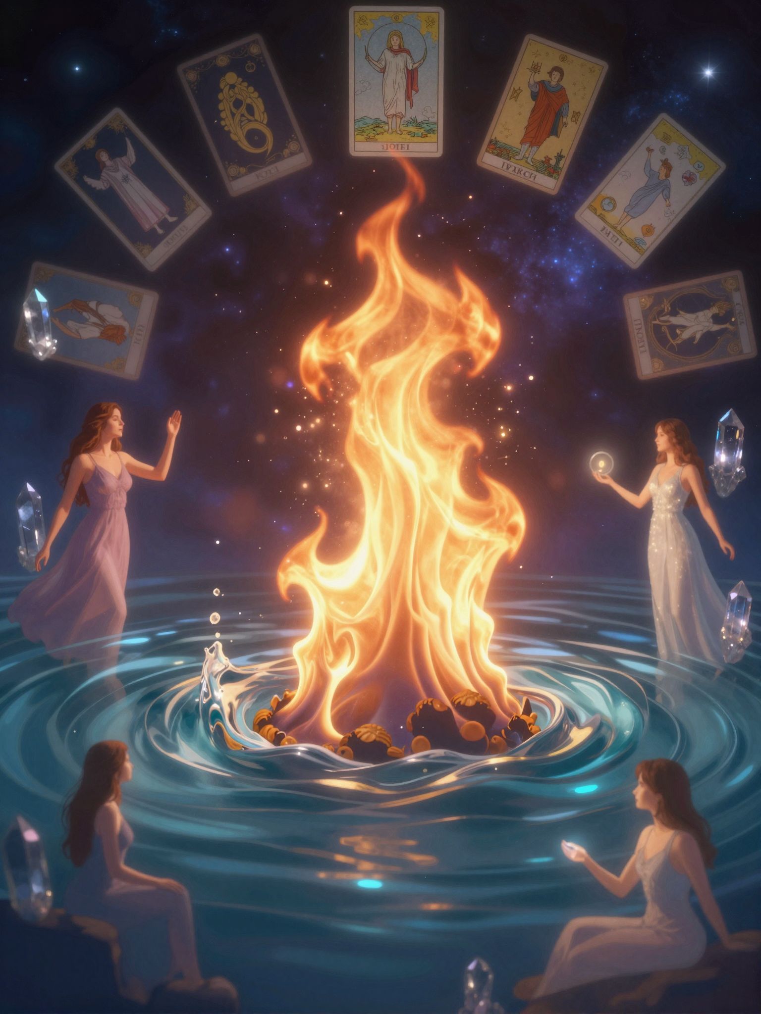 A víz elem vonzza a tüzet, de kihívás is.