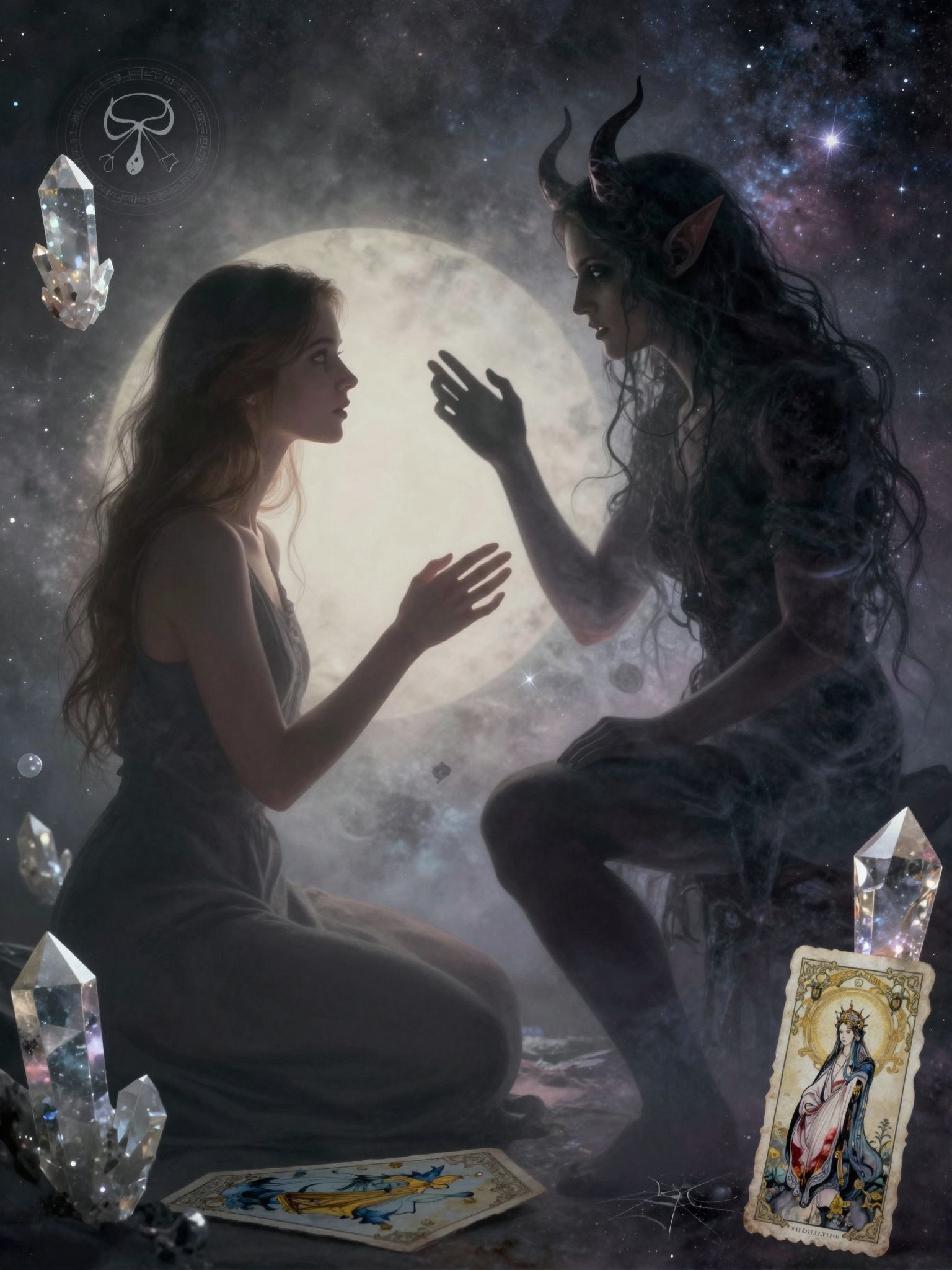 A sötét démonainkkal való párbeszéd segíthet a gyógyulásban.