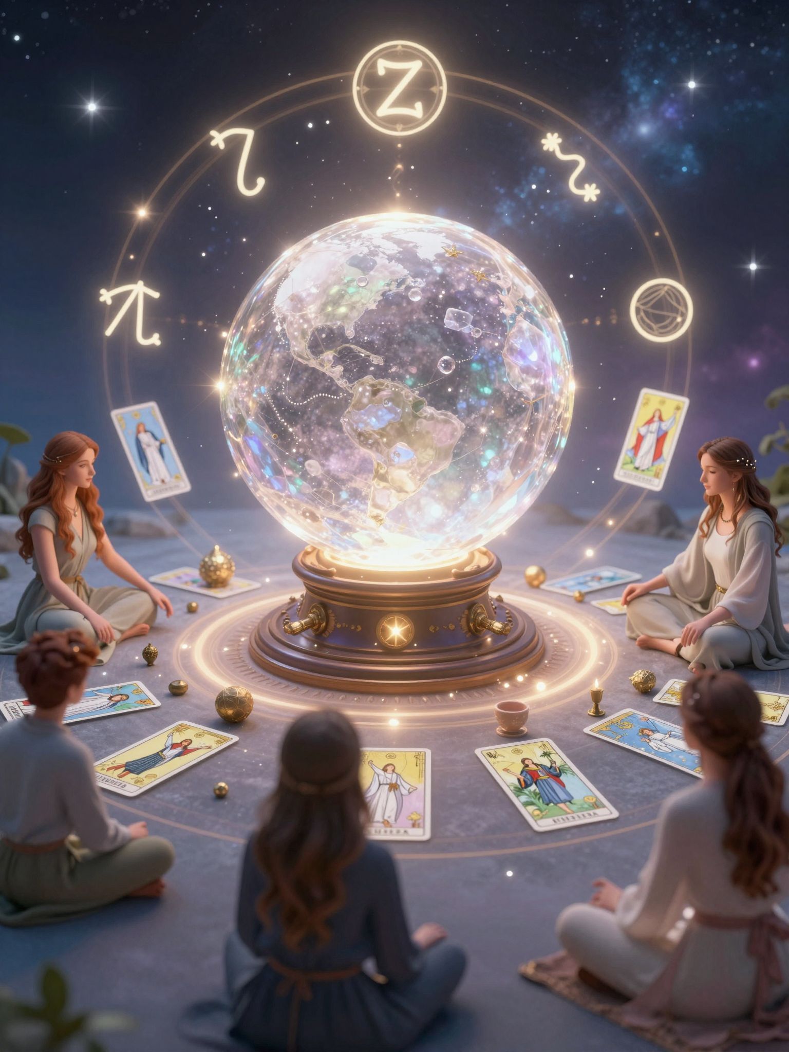 Meditáció és krystalok segítik a spirituális fejlődést.