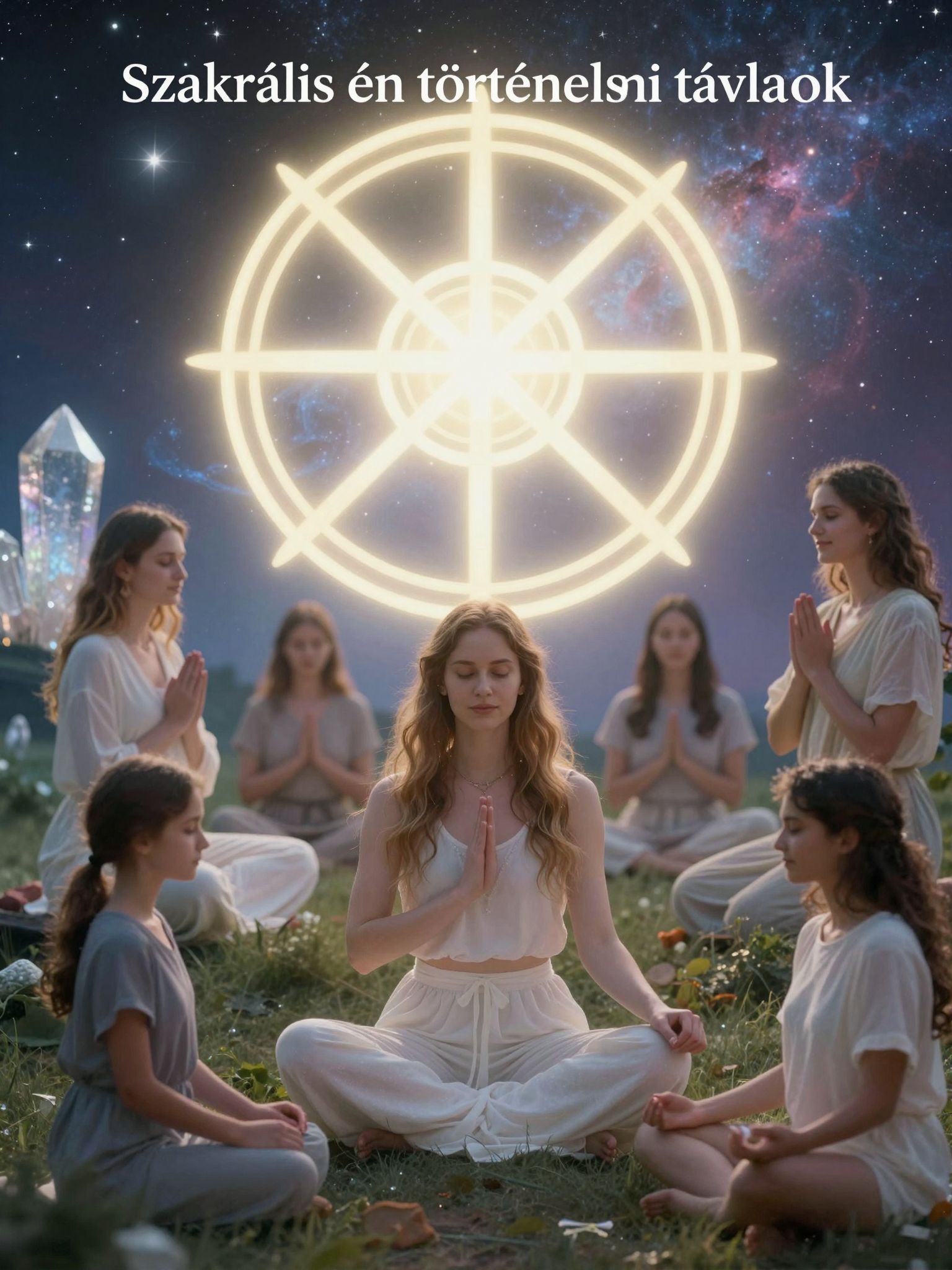 A kék ruha szimbolizálja a hűséget és a spirituális kapcsolatokat.