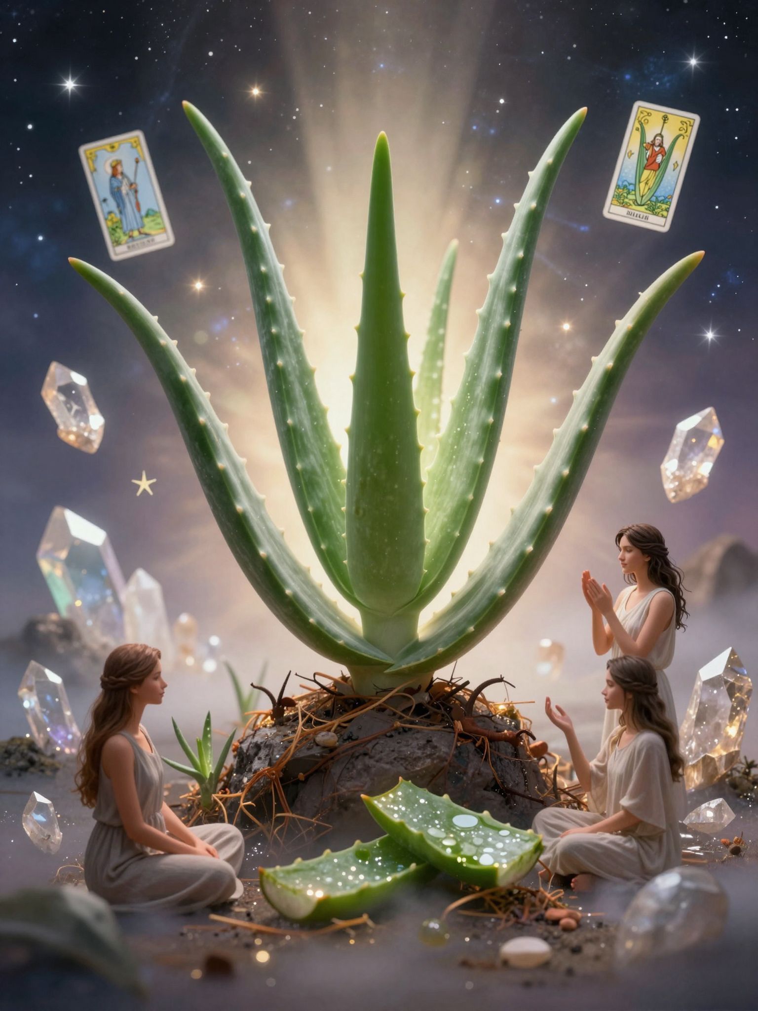 Az aloe vera táplálja a hajat és serkenti növekedését.