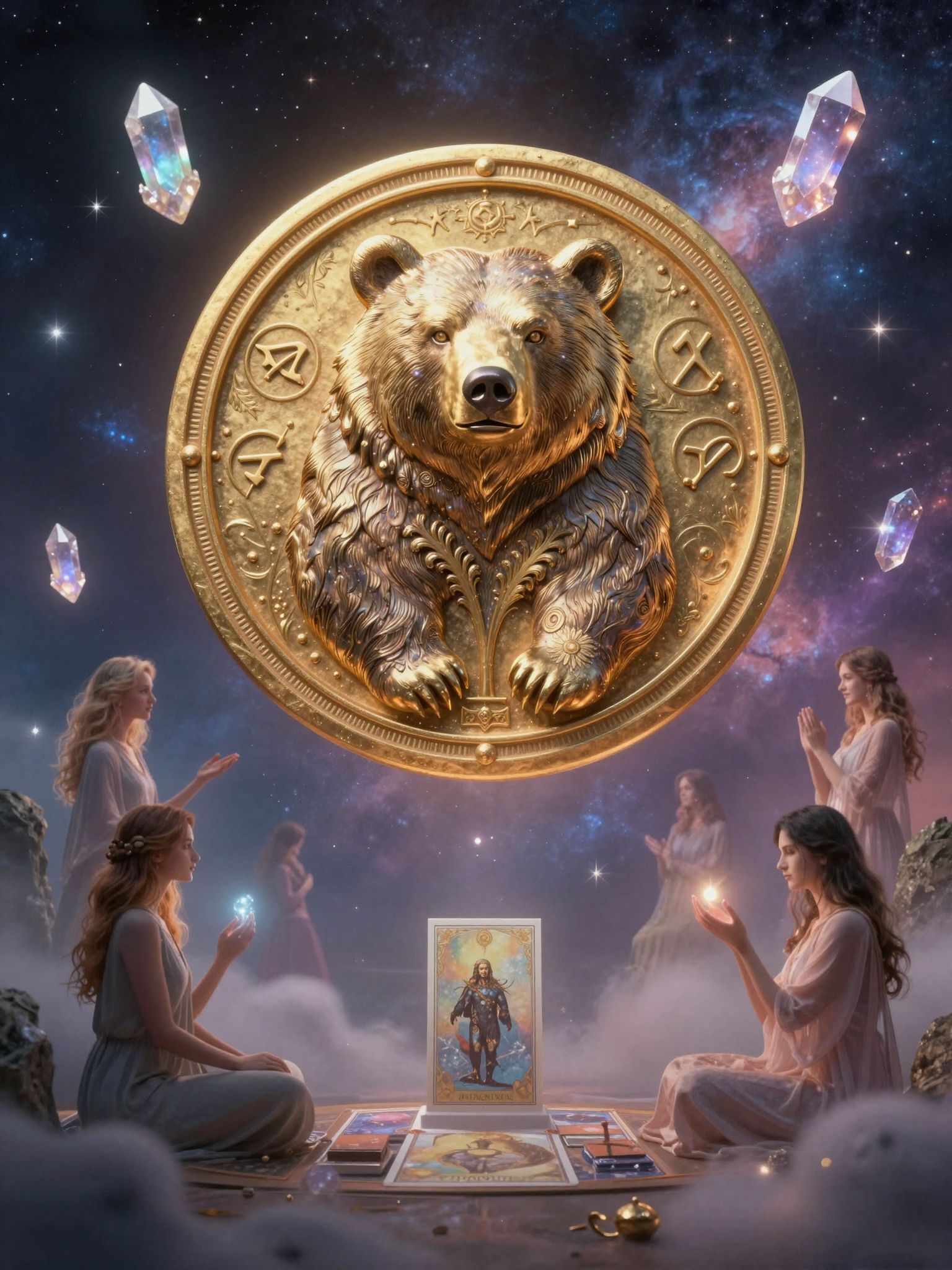 A medve amulett erőt és védelmet szimbolizál.