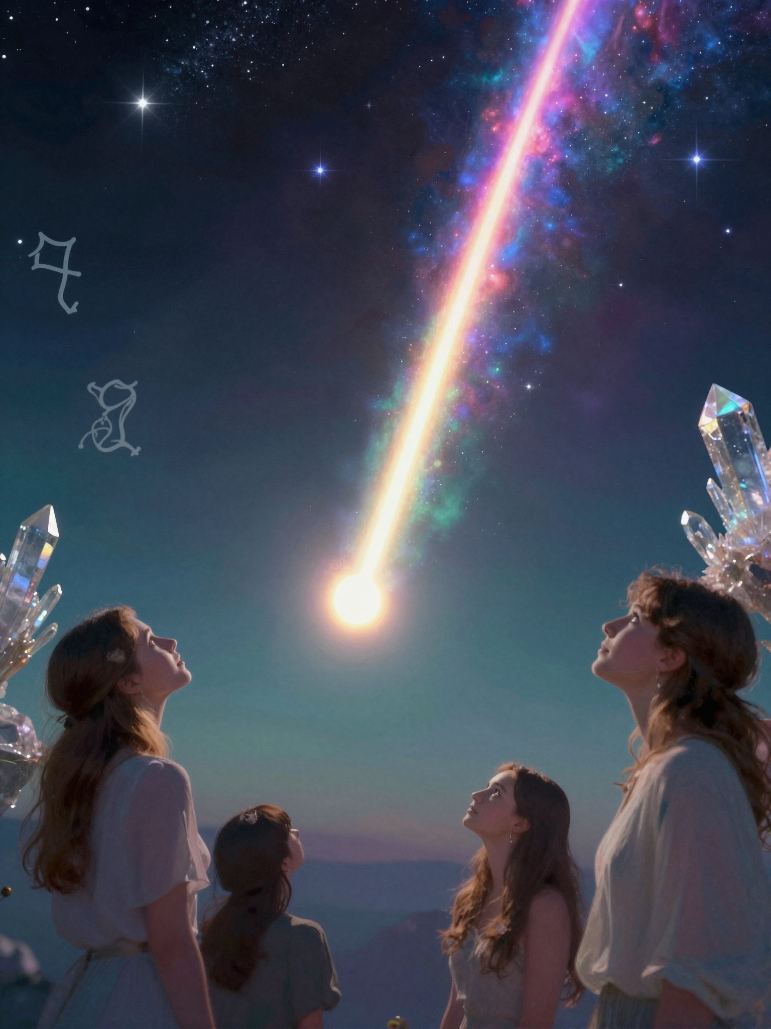 A meteorit fénye új lehetőségeket jelez az életedben.