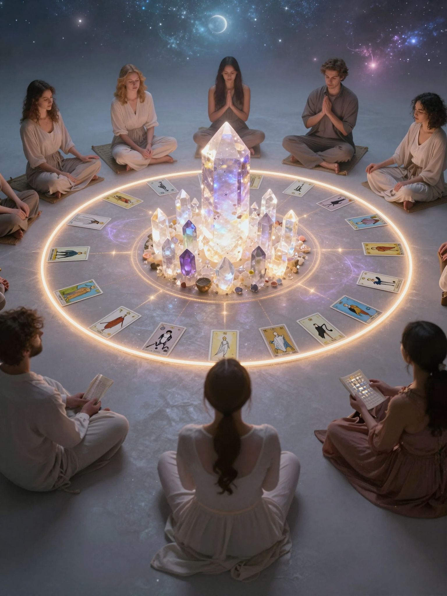 A szakrális tér tisztelete erősíti a szándékokat.