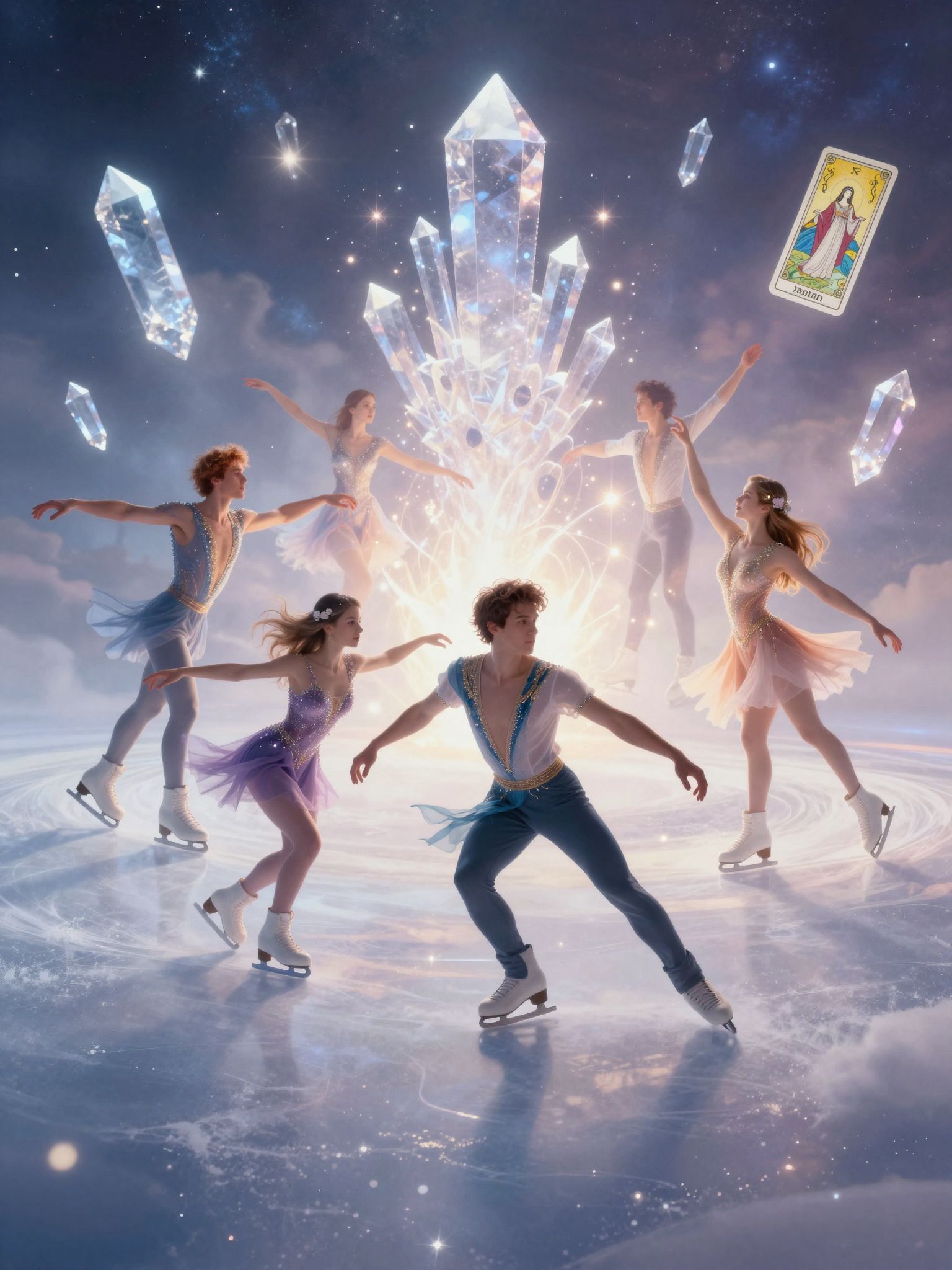 Mások korcsolyázása a társas kapcsolatok dinamikáját tükrözi.