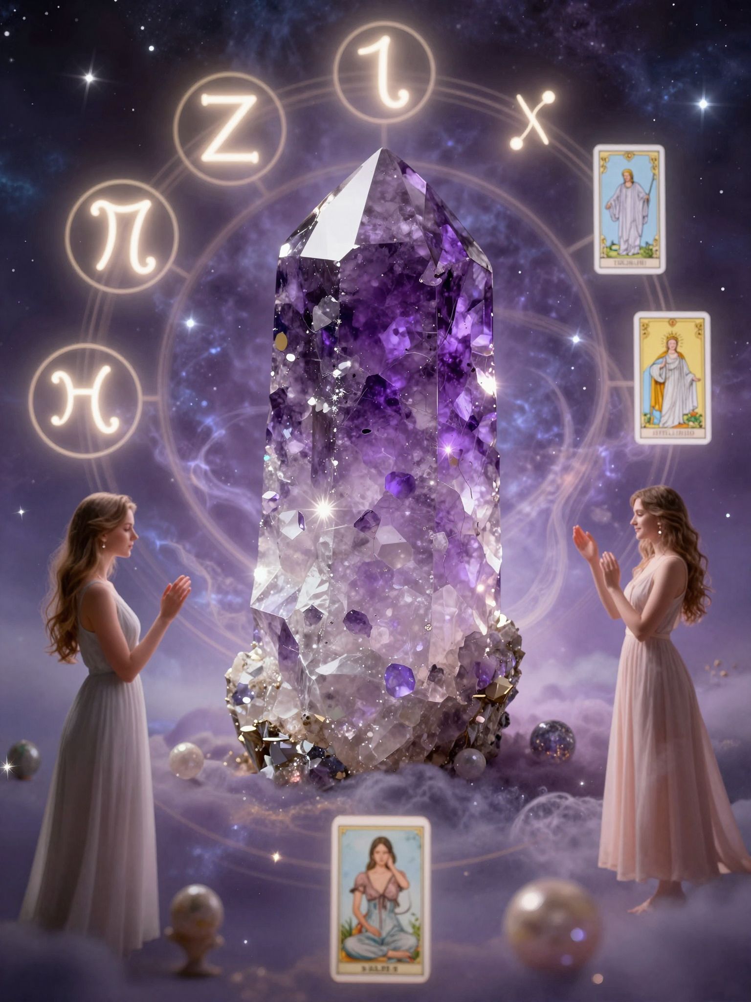 Az ametiszt segít csökkenteni a bőrgyulladásokat és pattanásokat.