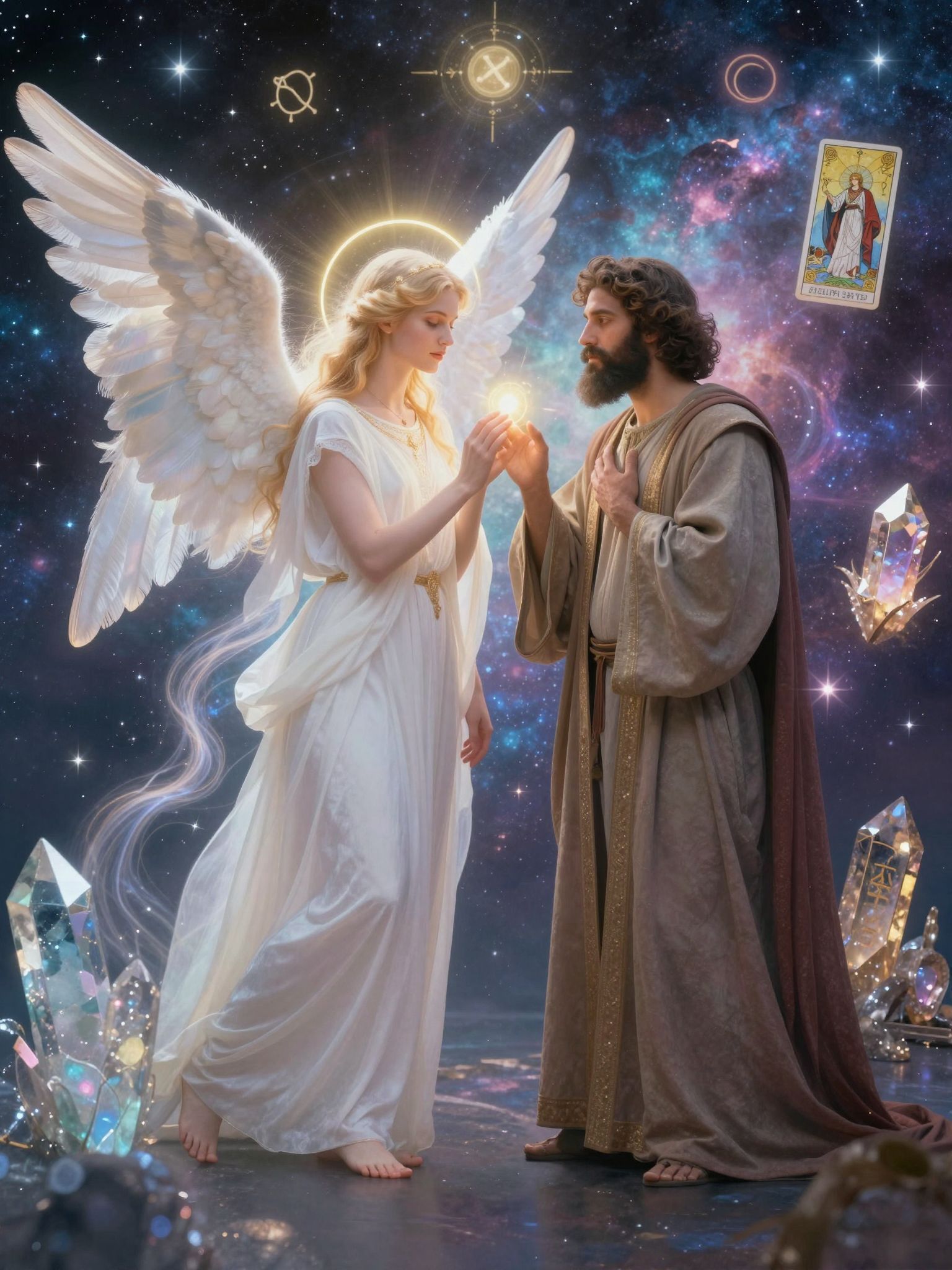 Az iszlám angyalok gyakran közvetítenek a próféták között.