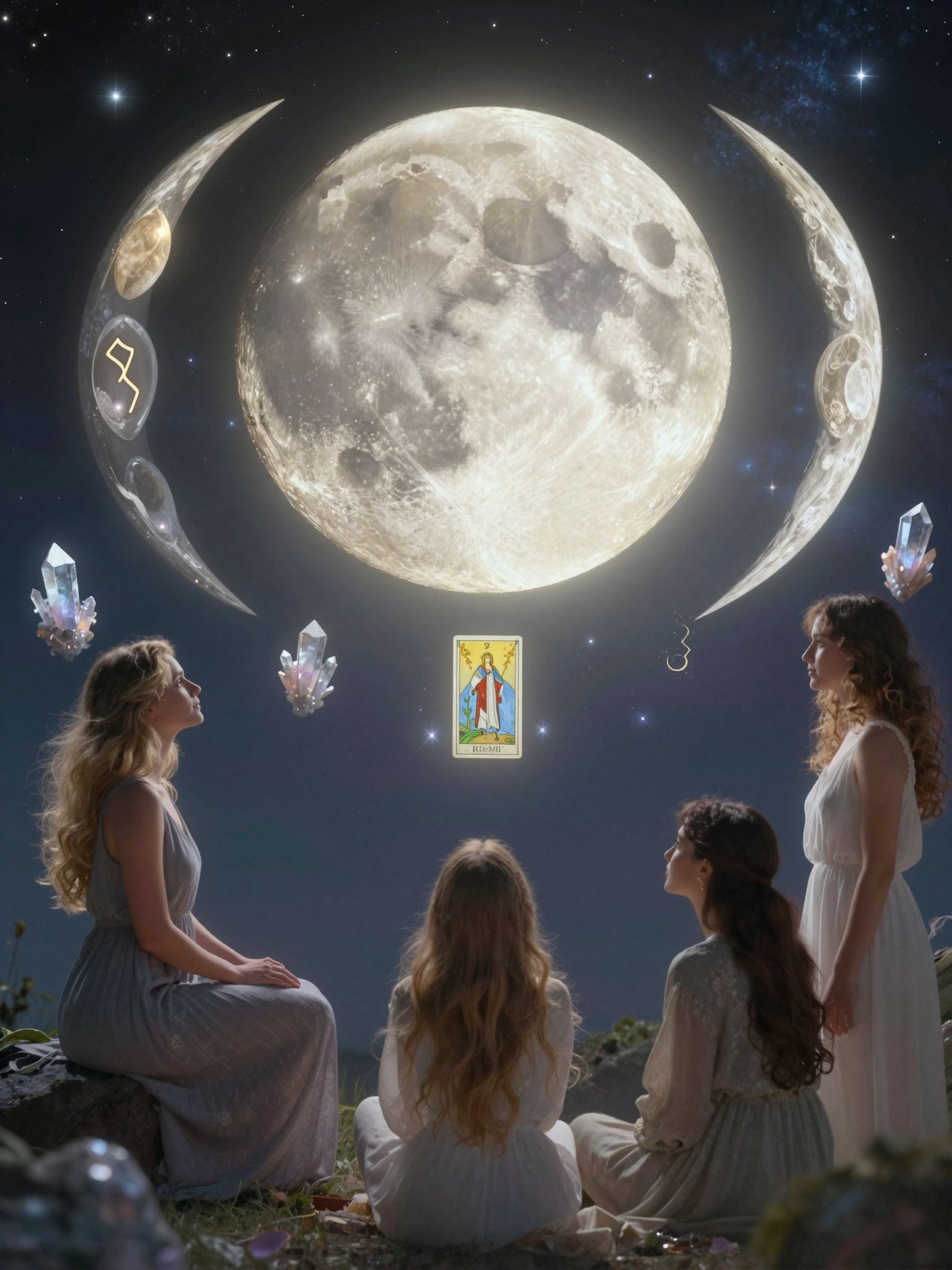 A Hold fázisai befolyásolják a szerencsés időpontokat.