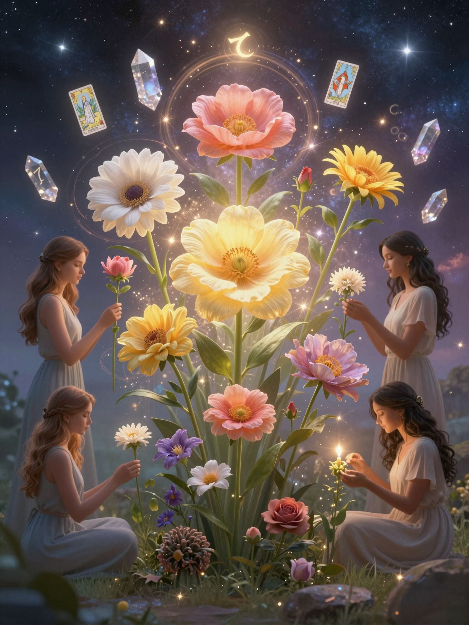 A vörös rózsa a szerelem, a liliom a tisztelet.