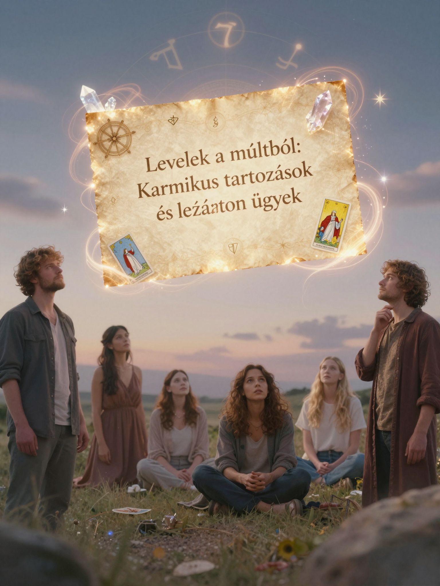 A múlt karmikus tartozásai most megoldásra várnak.