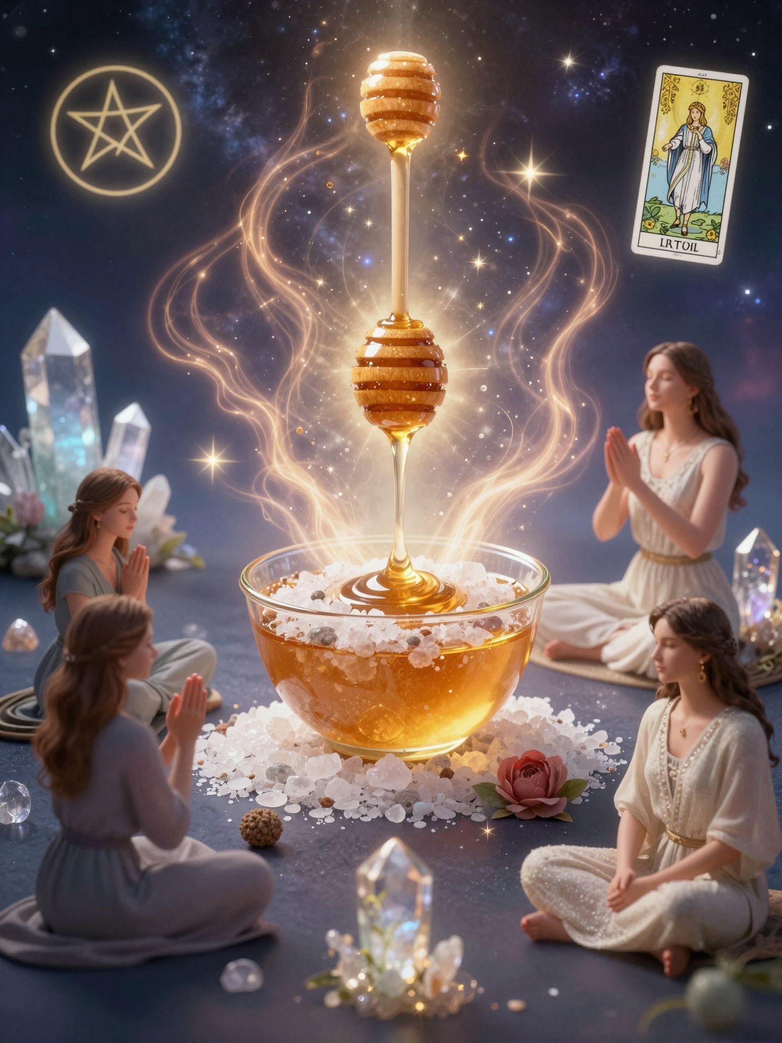 A só és méz rituáléja erősíti a szerelmi köteléket.