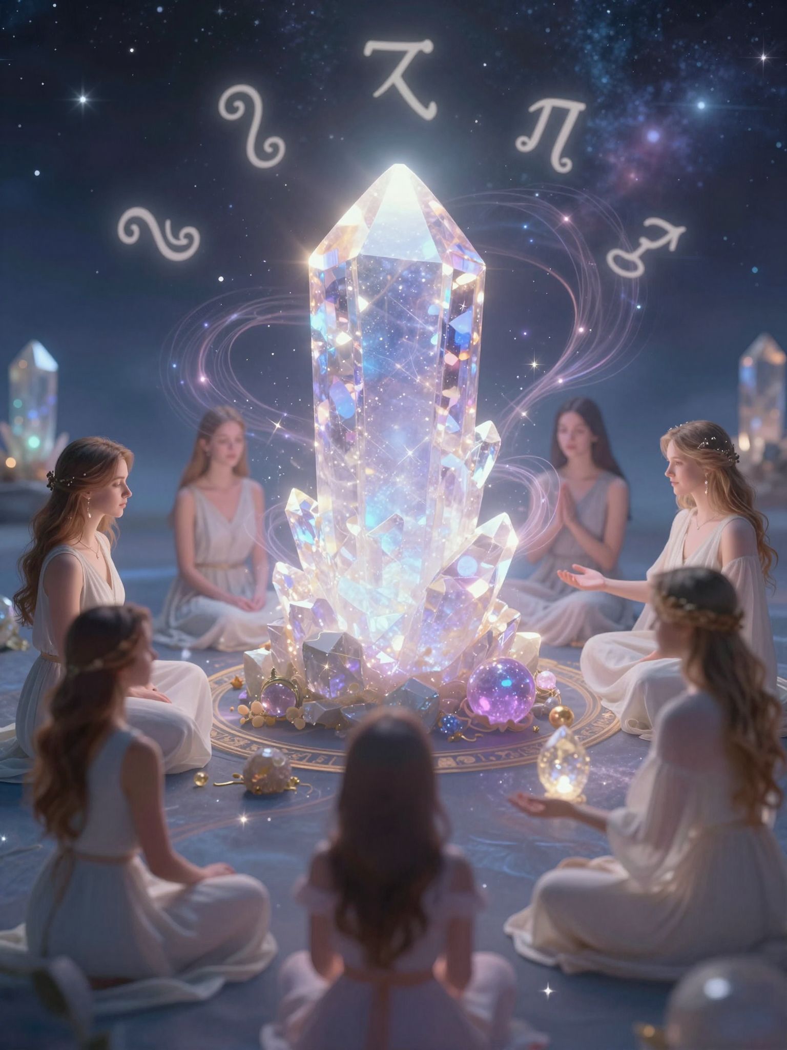 A kristályok segítenek a belső béke megtalálásában.