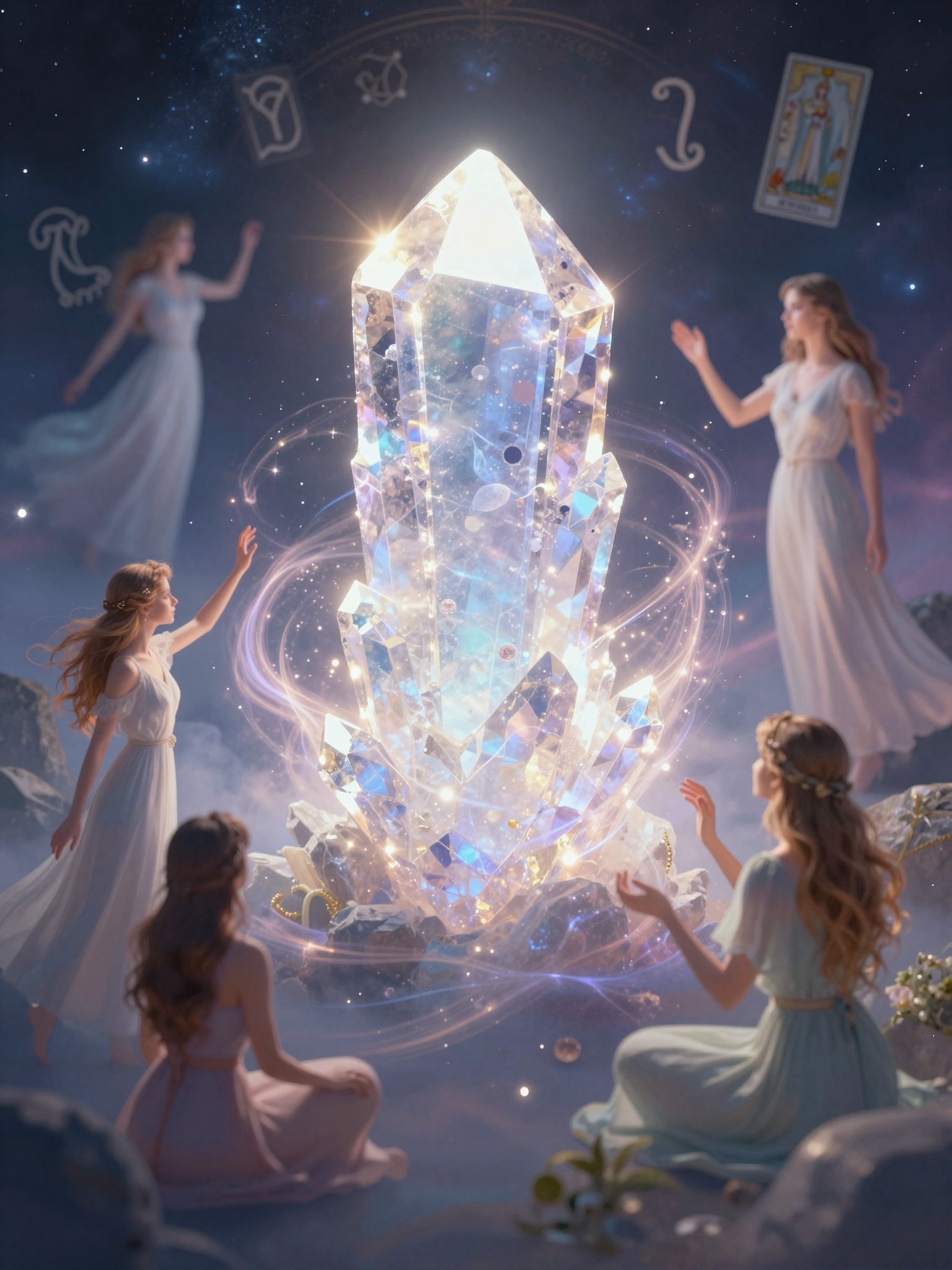 A kristályok érzékenyek a vibrációkra és az energiákra.