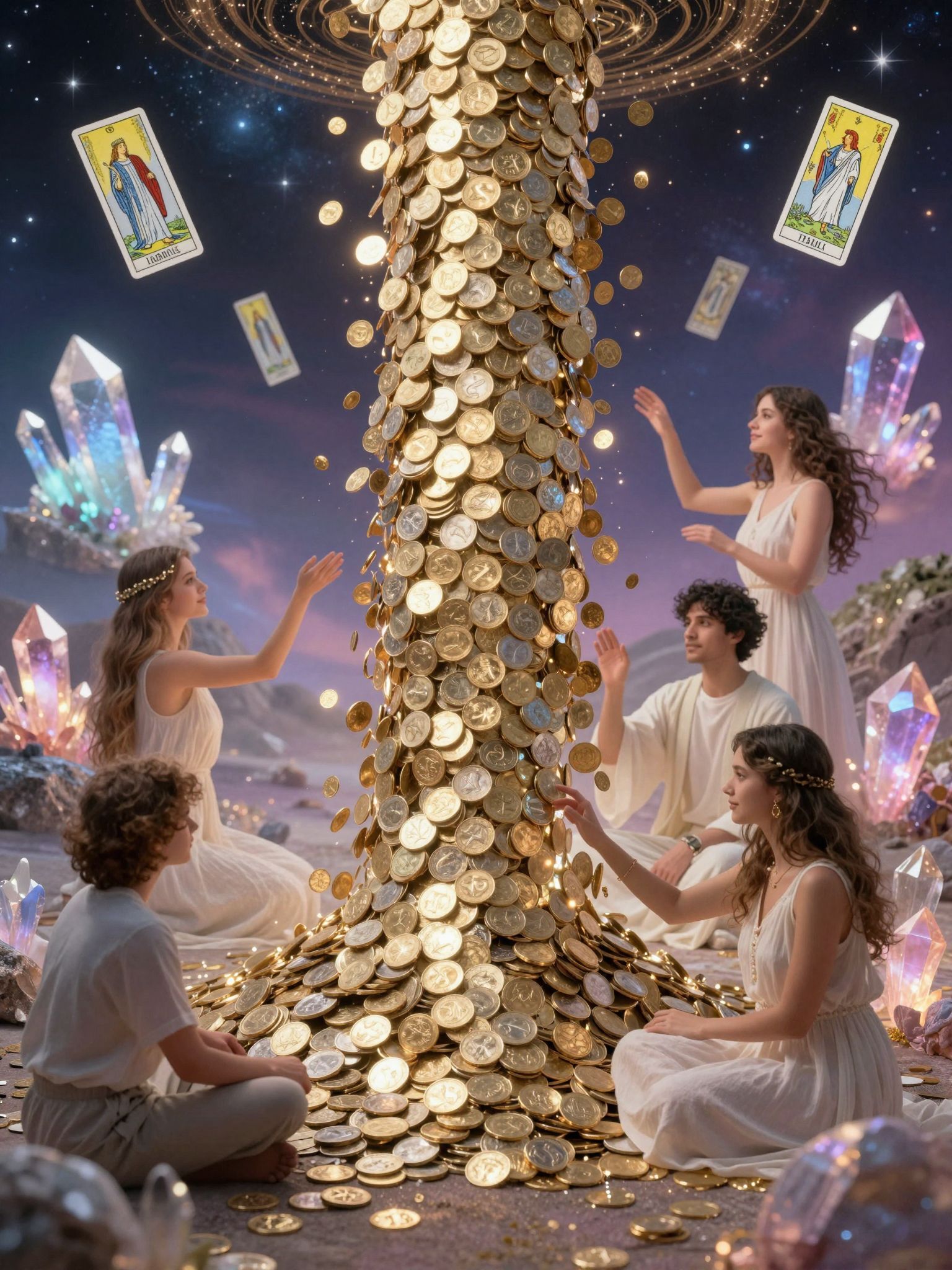 Az érmék bőséget vonzanak, ha pozitív energiát sugárzunk.