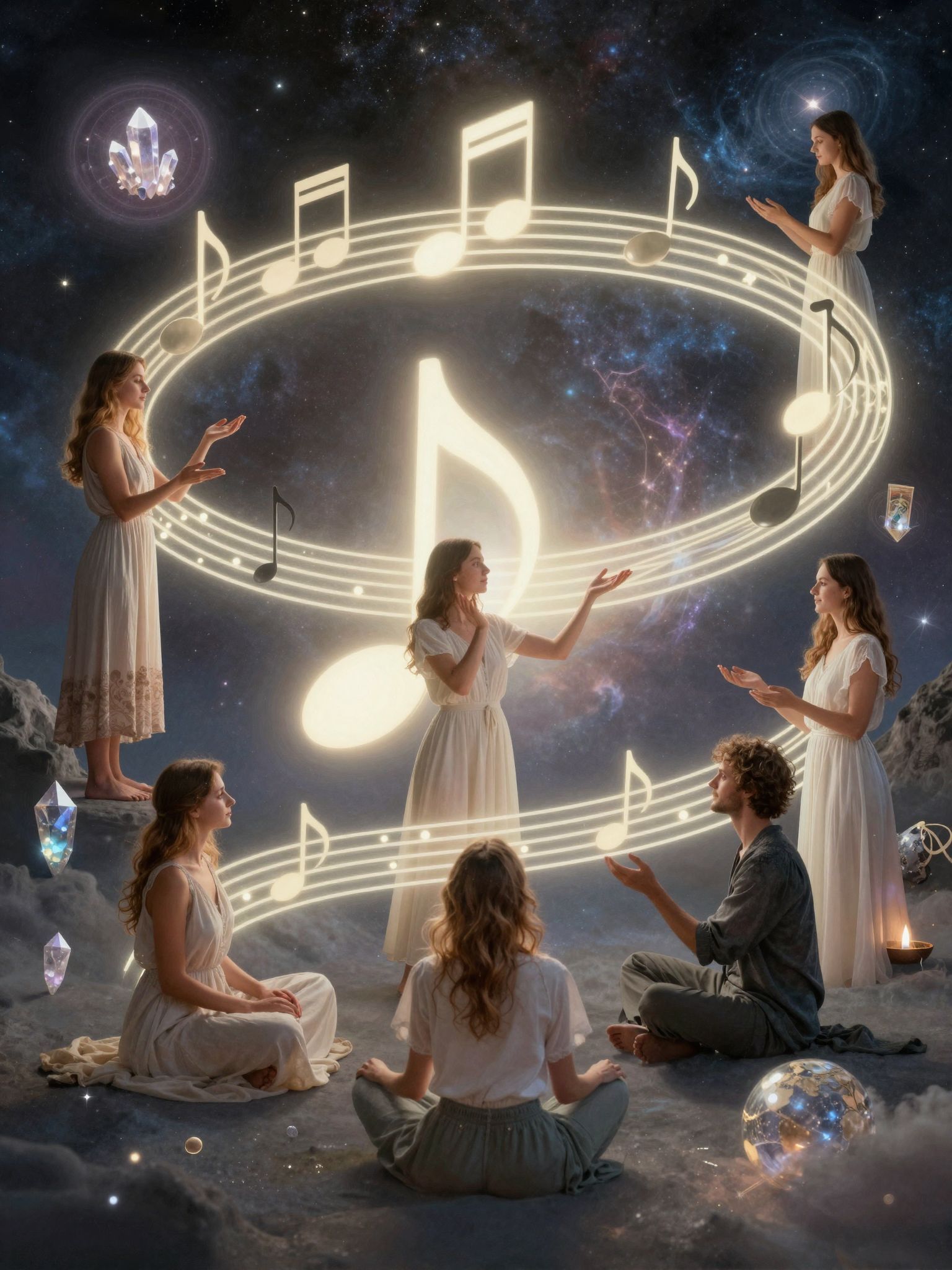 A dallamok párhuzamosan rezonálnak életcélunkkal és érzéseinkkel.