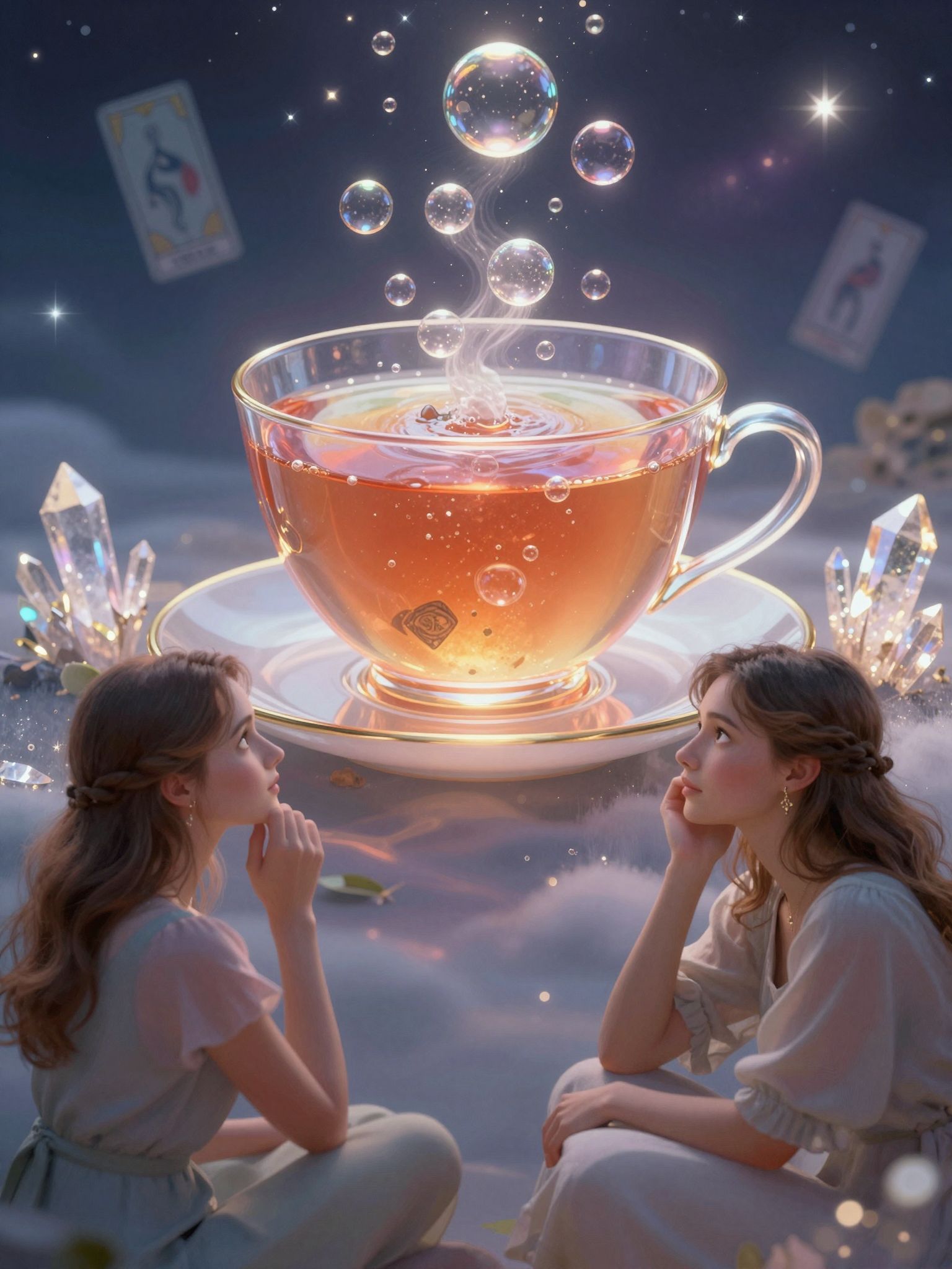 A buborékok a gazdagság és a szerencse jelei.