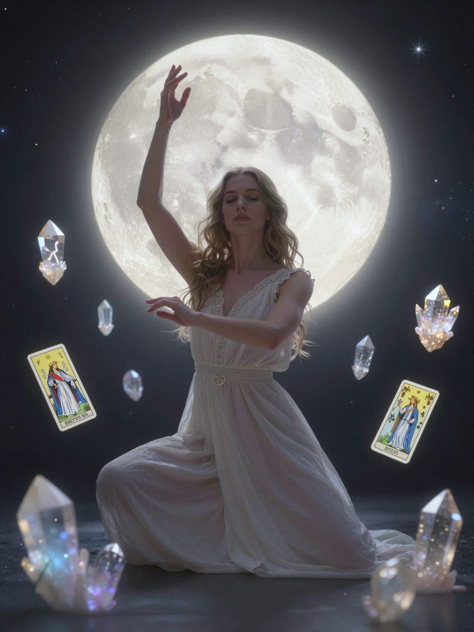 A telihold estén írt napló segíti a célok megfogalmazását.