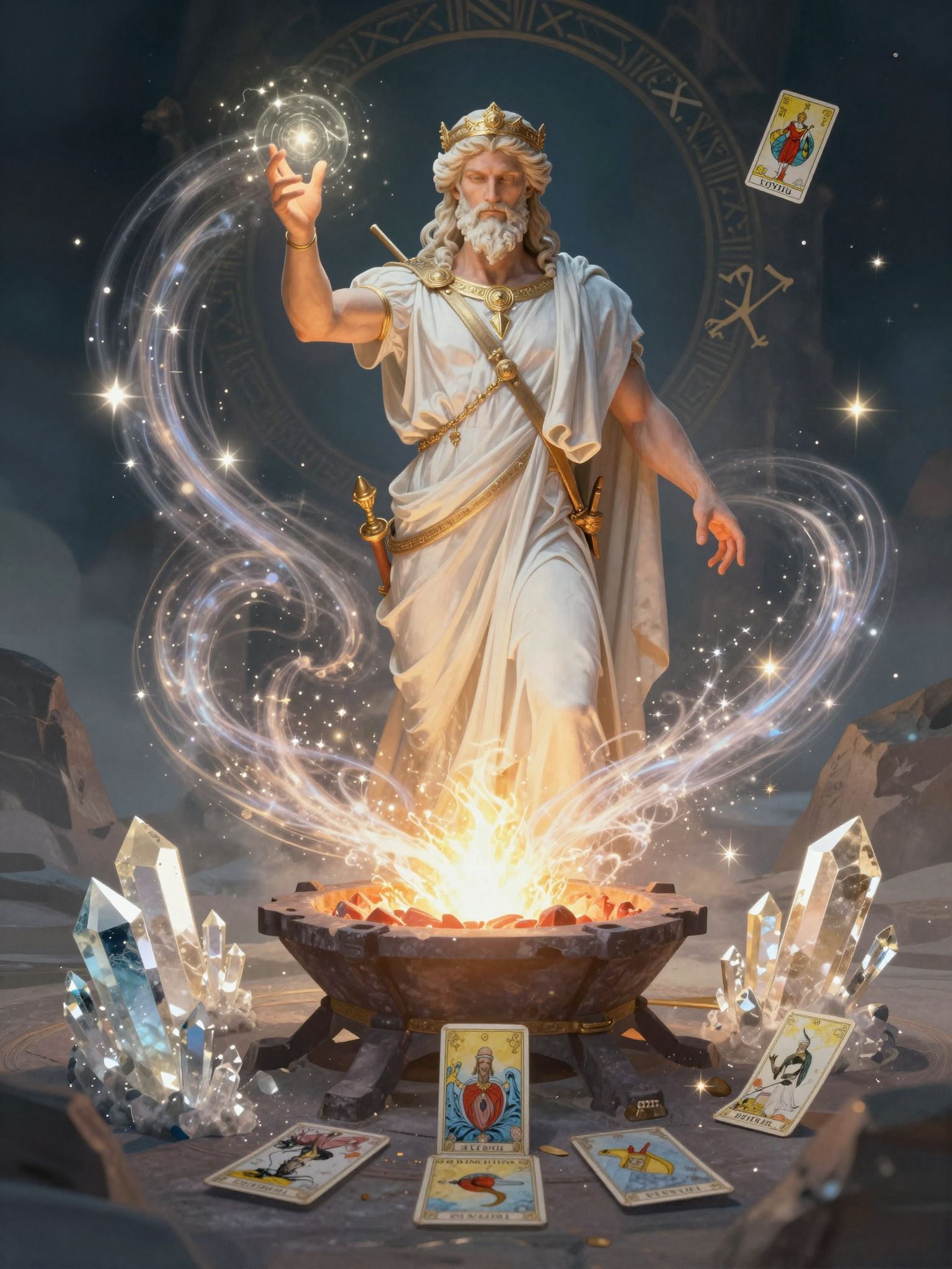 Héphaisztosz művészete a kreativitás gyógyító erejét hordozza.