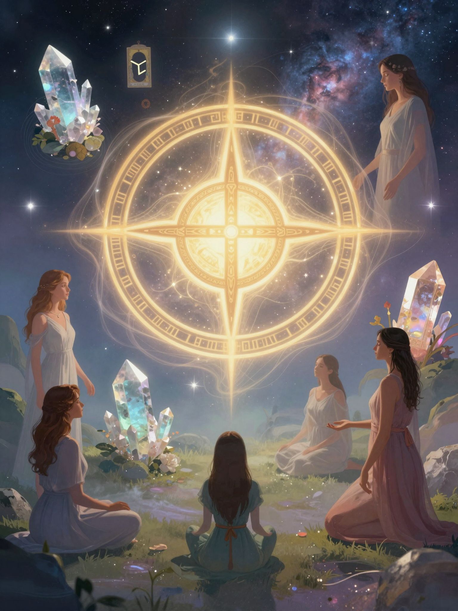 A Vegvisir talizmán készítéséhez szükséges anyagok egyszerűek.