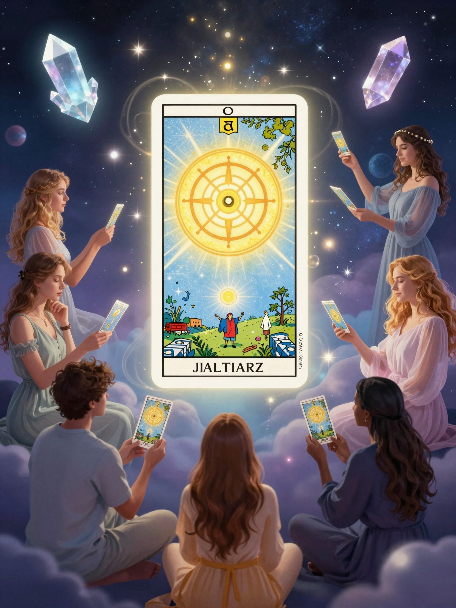 Kártyás jóslatok: titkok és lehetőségek rejtőznek.