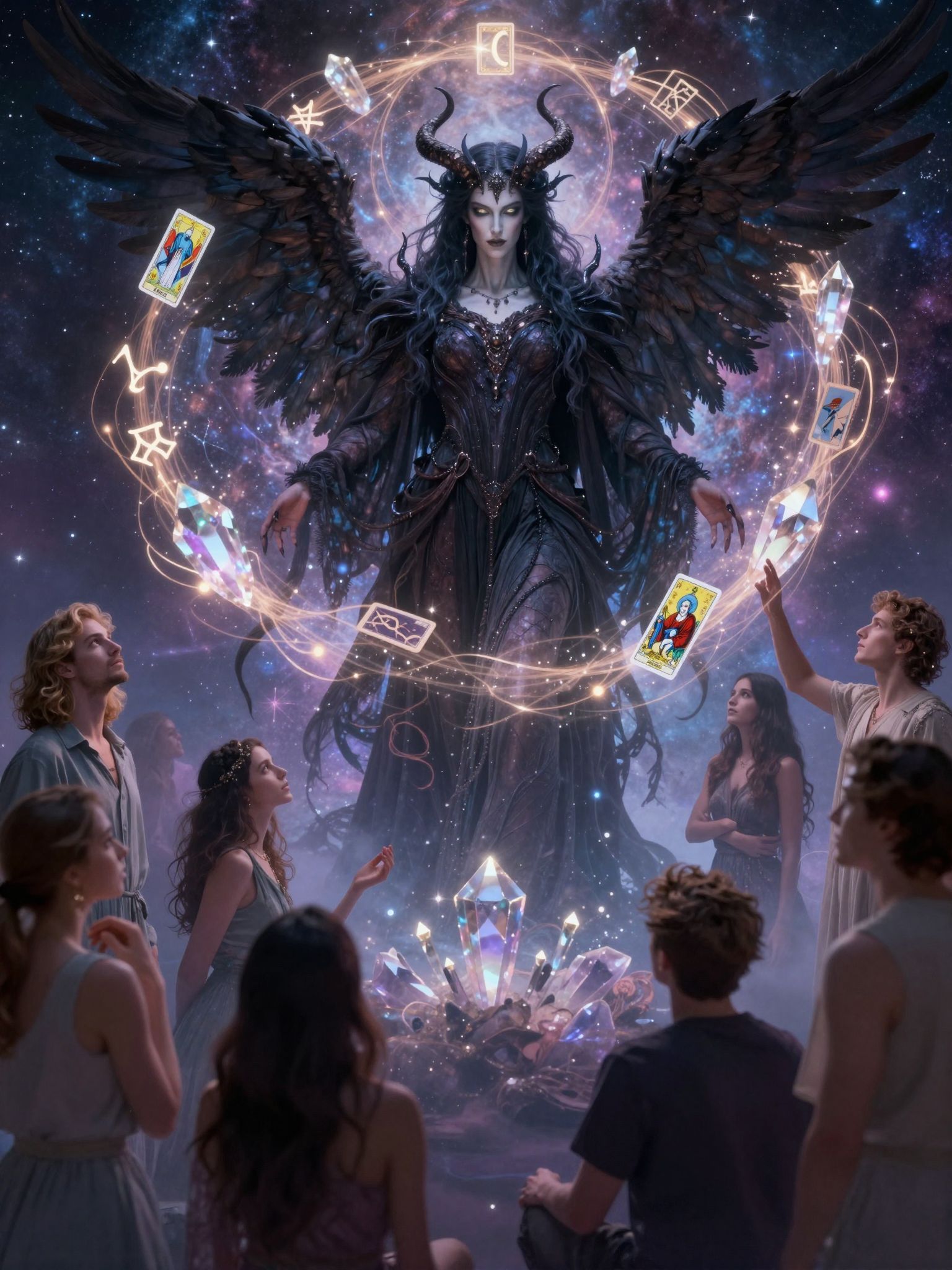 Abaddon a mágiában a pusztítás és megújulás szimbóluma.