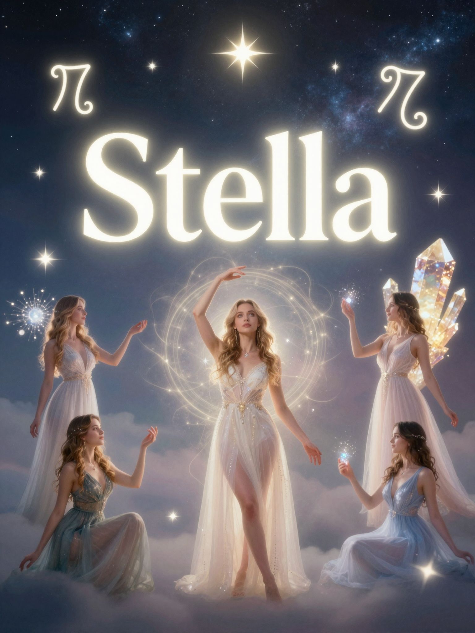 A Stella név gyakran a csillagokkal és fényességgel társul.