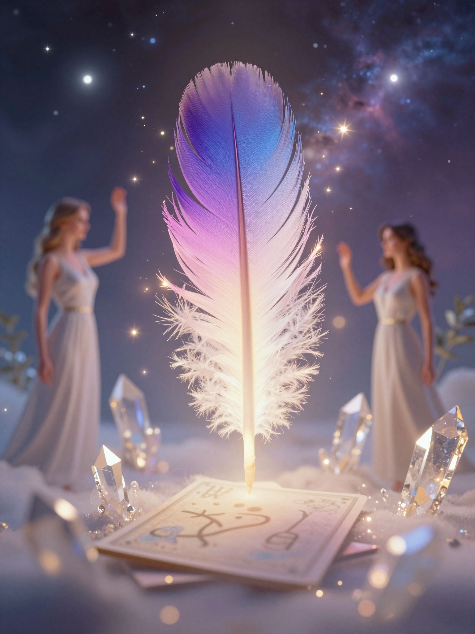 A tollak színei különböző spirituális üzeneteket rejtettek.