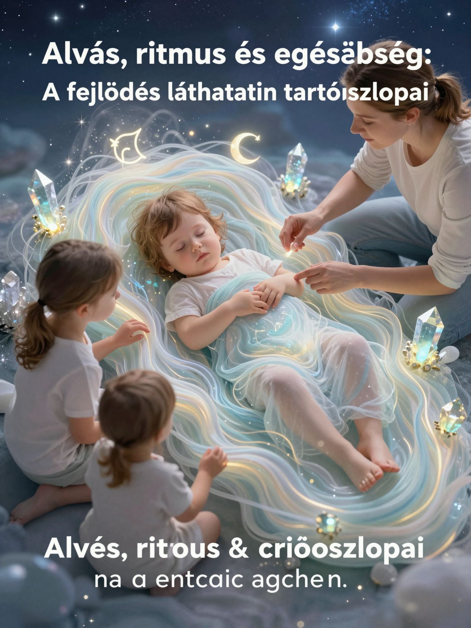 A jó alvás elősegíti a gyerekek kognitív fejlődését.